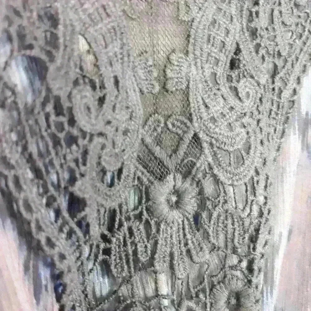 Free People Sheer Boho Peasant Blouse A43 - Picture 4 of 7